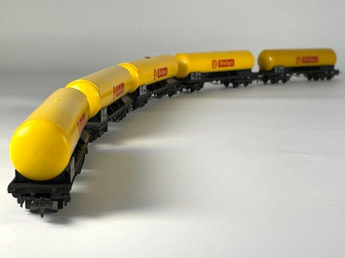 Lima H0 - Modeltrein goederenwagon (5) - Set van 5 Shellgas, Hobby en Vrije tijd, Modeltreinen | H0