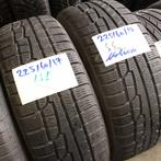 2 x Nokian WR 225-60-17 Winterbanden 5,5mm, Gebruikt, 17 inch, Band(en), Personenwagen