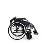 VERMEIREN D200 Split Rolstoel - Zwart/Blauw - zitbreedte 42, Ophalen of Verzenden, Nieuw