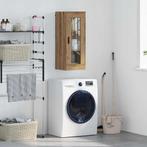 vidaXL Wandkast Artisan Eiken 34,5 x 34 x 90 cm, Huis en Inrichting, Minder dan 50 cm, Verzenden, Nieuw, Minder dan 100 cm