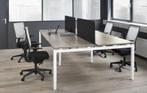 4-persoonswerkplek | Q-bic | B160xD80cm, Verzenden, Nieuw in verpakking