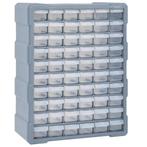 vidaXL Organiser met 60 lades 38x16x47,5 cm, Verzenden, Nieuw