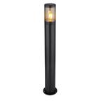 Tuinsokkel | Staande buitenlamp | zwart | 80cm | E27 | xeloo, Tuin en Terras, Buitenverlichting, Ophalen of Verzenden, Nieuw, Staande lamp