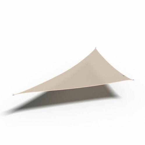 Coolfit schaduwdoek driehoek 90° - 400 x 400 x 570 cm -, Tuin en Terras, Partytenten, Verzenden