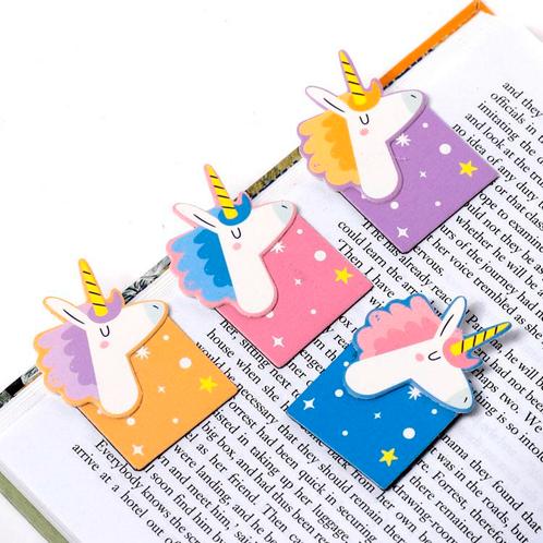 Boekenleggers Set Magnetisch - Unicorn Magic/Magische Eenhoo, Verzamelen, Boekenleggers, Nieuw, Ophalen of Verzenden