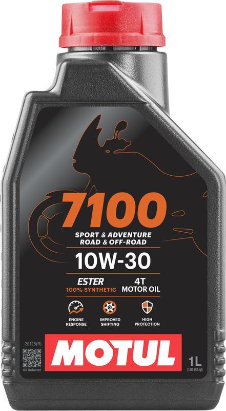 Motul 7100 motorolie 4t 10W30 semi synthetisch 1 liter, Motoren, Onderdelen | Merk-onafhankelijk, Ophalen of Verzenden