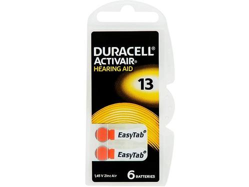 Duracell PR48 DA13 Knoopcel voor Hoortoestellen - 6 Stuks, Doe-het-zelf en Verbouw, Overige Doe-het-zelf en Verbouw, Nieuw, Ophalen of Verzenden