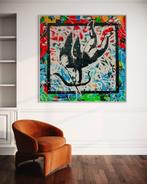 Mikko (1982) - Falling Cupido On Frame - XL (No reserve