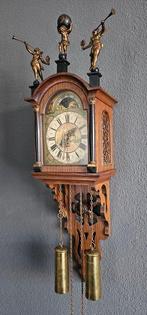 Schippertjesklok - Wuba - Hout, Koper - 1960-1970, Antiek en Kunst, Antiek | Klokken