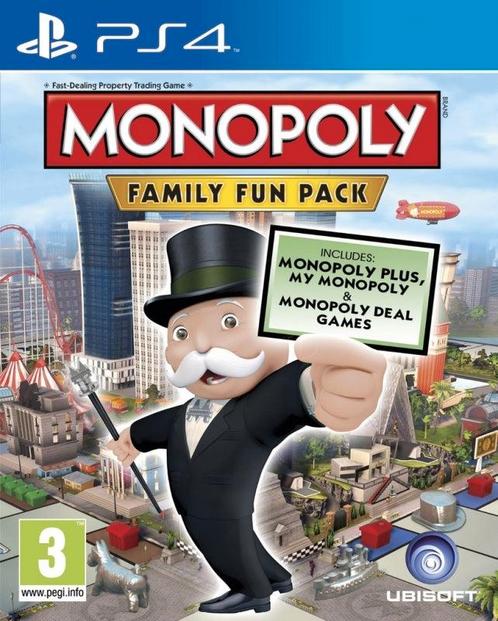 Monopoly Family Fun pack, Spelcomputers en Games, Games | Sony PlayStation 4, Verzenden