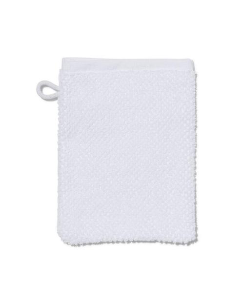 HEMA Tweedekans washand recycled katoen 16x21 wit, Huis en Inrichting, Badkamer | Badtextiel en Accessoires, Nieuw, Verzenden