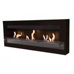 Belba Bio Ethanol Wandhaard 136 cm met glas, Nieuw, Hangende haard, Overige soorten, Ophalen of Verzenden