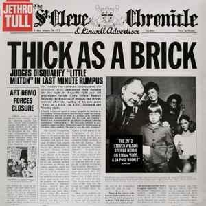 LP gebruikt - Jethro Tull - Thick As A Brick, Cd's en Dvd's, Vinyl | Rock, Zo goed als nieuw, Verzenden