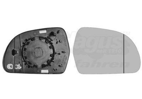 SPIEGELGLAS MET PAD VOOR AUDI A3 8P 2003-2008 4F0857536AF, Auto-onderdelen, Spiegels, Nieuw, Ophalen of Verzenden