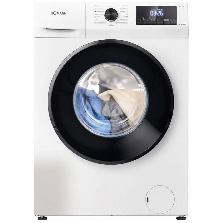 Nieuwe Bomann WA 7174 7 kg - wasmachine, Witgoed en Apparatuur, Wasmachines, Nieuw, Voorlader, 6 tot 8 kg, Verzenden