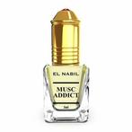 MUSK ADDICT - Alcoholvrij - EL NABIL - 5 ml - Kruidig, Verzenden, Nieuw