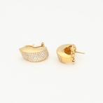 Oorbellen - 18 karaat Geel goud - 0.80ct. tw. Diamant, Sieraden, Tassen en Uiterlijk, Oorbellen, Nieuw