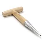 Pootstok | Nature | Ø 3 cm (FSC®-hout, Traditioneel model), Verzenden, Nieuw, Nature