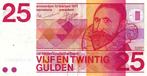 Bankbiljet 25 gulden 1971 J. Pietersz Sweelinck Zeer Fraai, Verzenden