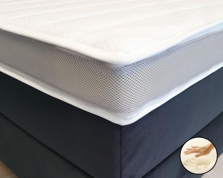 Prestige Aegis Topper Nasa Traagschuim, Huis en Inrichting, Slaapkamer | Matrassen en Bedbodems
