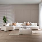 40% Korting: Scandinavische hoekbank July off white links, Ophalen, Zo goed als nieuw, Stof, Scandinavisch, Japandi, Retro, Vintage, Modern