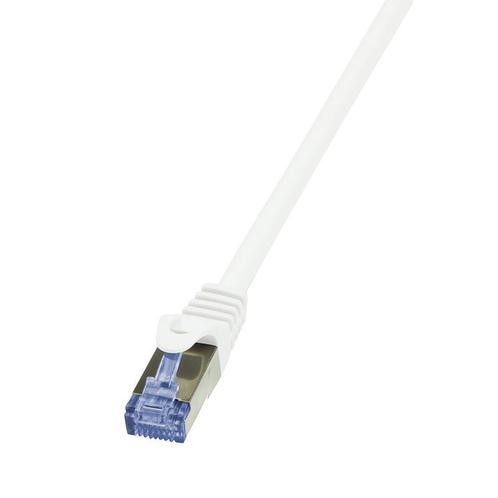Cat7 1.5M Wit SSTP/PiMF halogeenvrij patchkabel, Computers en Software, Pc- en Netwerkkabels, Nieuw, Ophalen of Verzenden