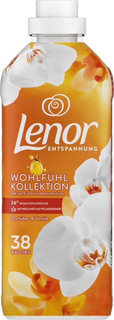 LenorWasverzachter Orchidee & Vanille 38WL, 950 ml, Huis en Inrichting, Schoonmaakartikelen, Verzenden