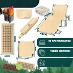 Opvouwbaar kampeerbed met ligkussen - 190 x 68 x 30 cm -, Caravans en Kamperen, Verzenden, Nieuw