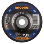 Afbraamschijf met kom 125x7mm KSM V27 Rhodius, Verzenden, Nieuw