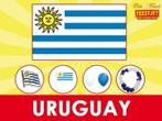 Mega aanbod Uruguay vlaggen - Vlag van Uruguay, Diversen, Vlaggen en Wimpels, Ophalen of Verzenden, Nieuw