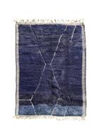 Blauw Marokkaans Mrirt wollen tapijt - Vloerkleed - 300 cm -, Nieuw