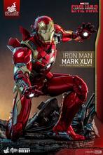 Iron Man Mark XLVI 1:6 Scale Figure - Hot Toys - Captain Ame, Nieuw, Ophalen of Verzenden