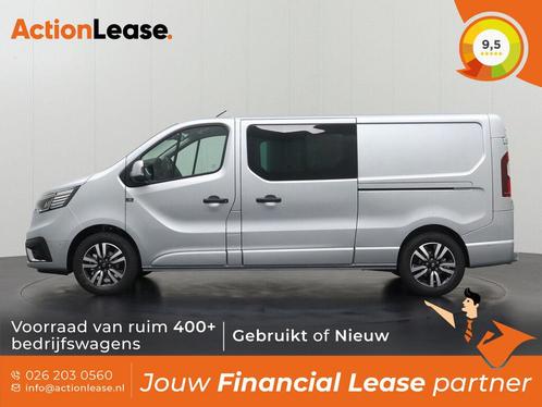 Renault Trafic Dubbel cabine L2 H1 2024 Diesel Automaat, Auto's, Renault, Dealer onderhouden, Lease, Grijs, Automaat, Financial lease