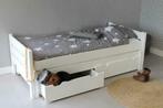 Kinderbed Eenpersoonsbed 90*200 Tienerbed dekkend WIT (TIP), 85 tot 100 cm, Nieuw, Ophalen of Verzenden, Lattenbodem