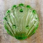 Schaal - Uranium glas ouraline - Art deco ijscoupé, Antiek en Kunst
