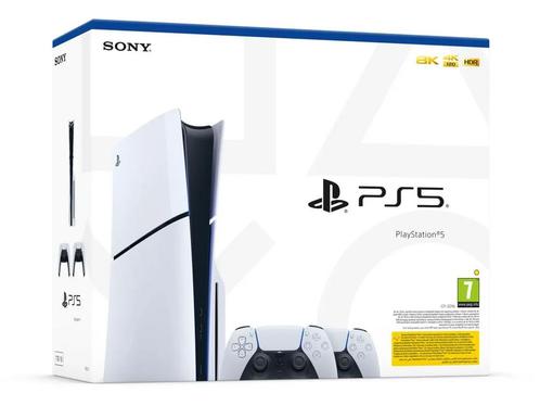 Sony PlayStation 5 Slim - Console bundel - 1TB opslag met 2e, Spelcomputers en Games, Spelcomputers | Sony PlayStation 4, Zo goed als nieuw