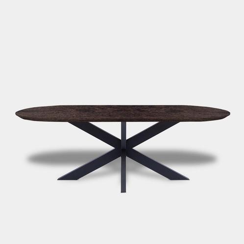 Tafel Plat Ovaal Eikenhout - Matrix XL - Dear Brown, Huis en Inrichting, Tafels | Eettafels