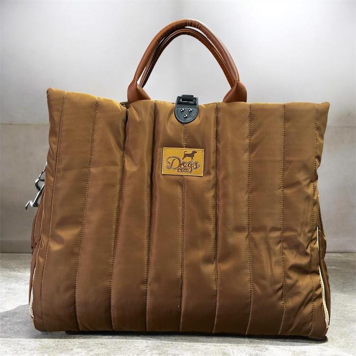 Luxe Hondentas voor honden tot 8KG - Bruin (Reistassen), Dieren en Toebehoren, Honden-accessoires, Nieuw, Ophalen of Verzenden