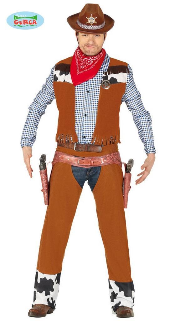 Cowboy kostuum Ramsey, Kleding | Heren, Carnavalskleding en Feestkleding, Nieuw, Ophalen of Verzenden