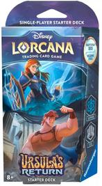 Disney Lorcana TCG Ursulas Return Starter Deck-Sapphire &, Ophalen of Verzenden, Nieuw