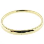 Gouden slavenarmband; Maat M/L, Ophalen of Verzenden, Gebruikt, Overige kleuren, Goud