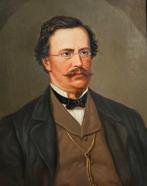German School (XIX) - Portrait eines Herrn