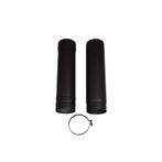 EW125 - 50 - 80 cm paspijp Zwart, Ophalen, Nieuw