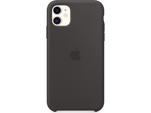 Apple - Siliconen Hoesje - iPhone 11 - Zwart, Telecommunicatie, Mobiele telefoons | Apple iPhone, Nieuw, Verzenden