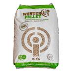 Wonterspan houtpellets zak 15kg, Tuin en Terras, Haardhout, Minder dan 3 m³, Ophalen of Verzenden, Overige houtsoorten, Blokken