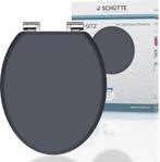 SCHÜTTE WC-Bril 80104 SPIRIT ANTHRAZIT - MDF-Hout - Soft, Huis en Inrichting, Verzenden, Nieuw