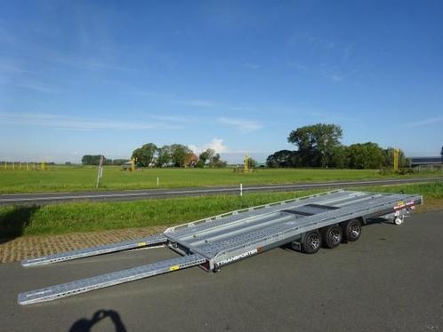 DEMO Brian James T Transporter 550x210cm 3500kg oprijbanen, Auto diversen, Aanhangers en Bagagewagens, Nieuw, Ophalen