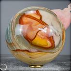 Natuurlijke polychrome jaspis bal van topkwaliteit- 5617.77, Verzamelen, Mineralen en Fossielen