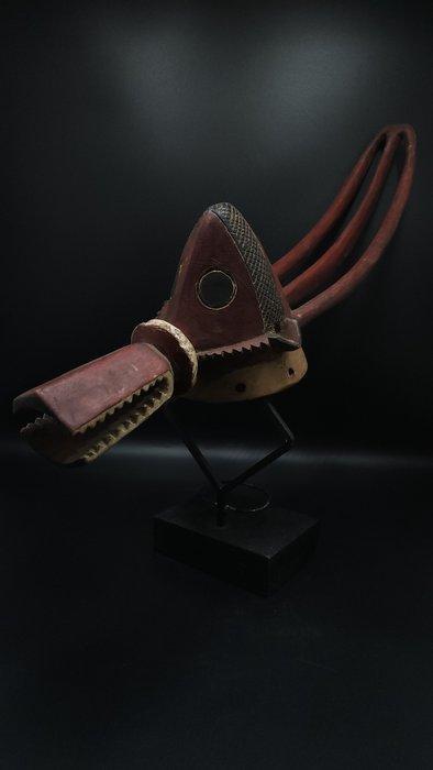 Prachtig kroonmasker - Mumuyé - Nigeria (Zonder, Antiek en Kunst, Kunst | Niet-Westerse kunst