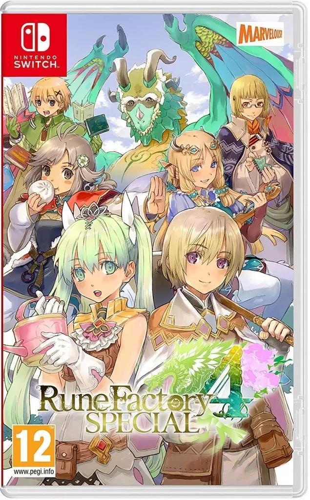 Switch Rune Factory 4 Special, Spelcomputers en Games, Spelcomputers | Nintendo Switch, Zo goed als nieuw, Verzenden